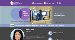 Desktop Screenshot of melbournebreastcancersurgery.com.au